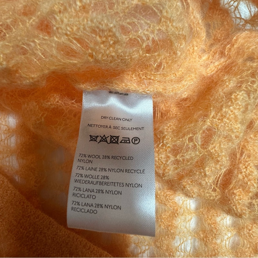 NWT Anthropologie Pilcro Open Stitch Pullover Fuzzy Sweater xs - Picture 13 of 13